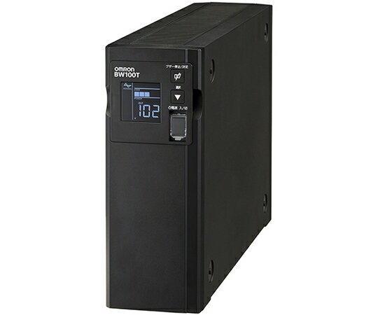 オムロン 無停電電源装置 常時商用（正弦波）/1000VA/610W/縦型 BW100T 1式