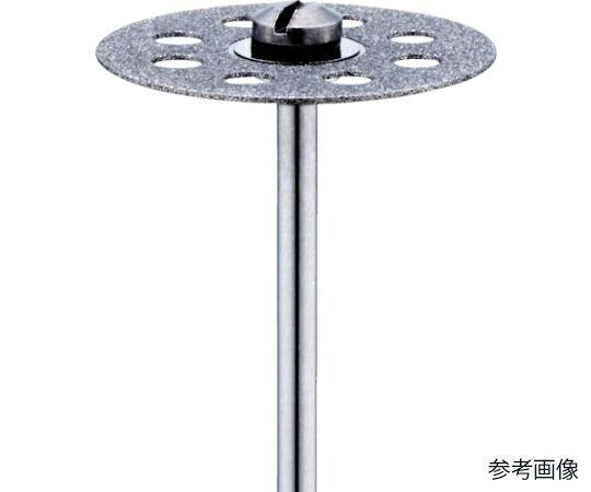 ●スピーディーで優れた切断能力を持つカッティング工具です。●ステンレス基板により安全性と安定性を高め、磨耗によるサイズ変化もありません。●粒度（#）：120●刃径（mm）：16●刃長（mm）：0.30●軸径（mm）：3●全長（mm）：44.5●最高使用回転数（rpm）：15000●タイプ：全面電着 丸穴●適合素材：セラミックス、ガラス、工具鋼、合金鋼、超硬合金、サーメット●原産国：日本●コード番号：856-8555