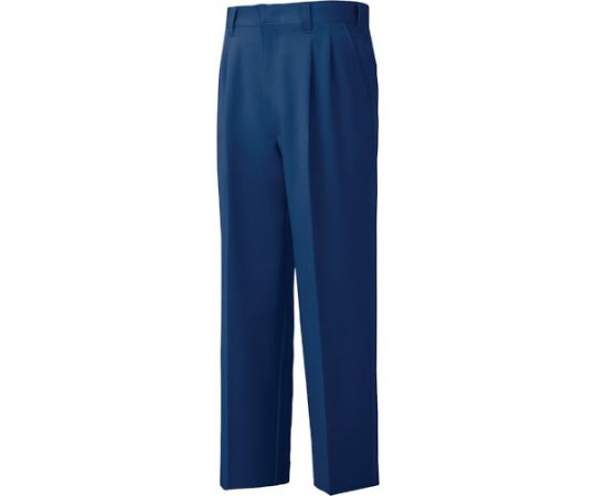 ●激しい動きにもゆとりのある王道のツータックデザインのスラックスをブルゾンの12色とコーディネートができる3色でラインナップしました。●同一カラーでまとめても、カラーコーディネートスタイルでも楽しめます。●用途：作業全般●色：コン●股下（cm）：78●形状安定加工●速乾性抜群●帯電防止素材●伸縮素材●ポリエステル100％●原産国：中国●コード番号：860-7847