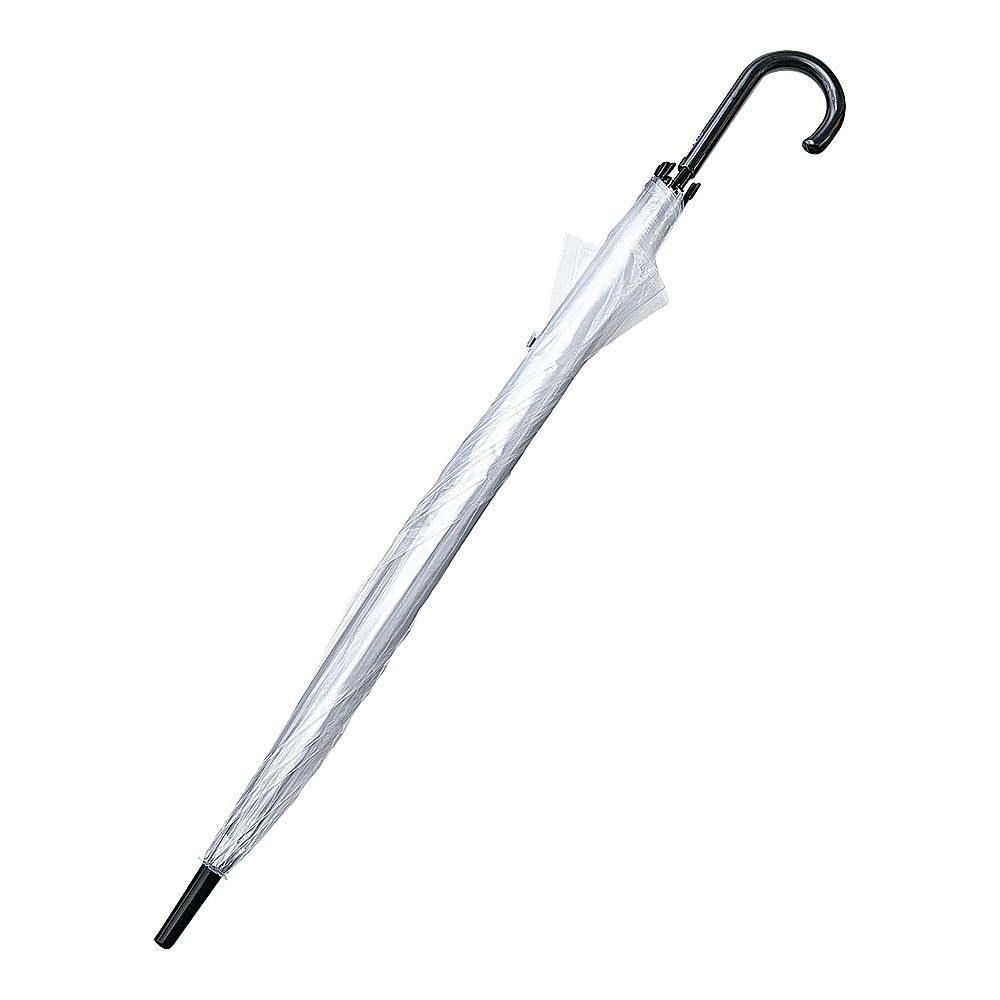アスカ商事 ビニールジャンプ傘（透明）70cm 11-7011 1個