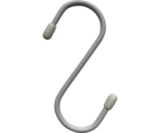 トラスコ中山 まとめ買い スチールSフック 100mm 白 10個 TTSH10010P…