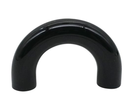 トラスコ中山 丸棒取手 PS樹脂 黒 全長45mm 全高28mm ピッチ35mm…