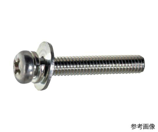 トラスコ中山 ナベ頭組込ねじ 三価白P=3 M3×14 560本入 ヘキサゴンパック S012-0314 1缶(560本入)