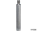 トラスコ中山 六角支柱 SS400/無電解Ni オスメス M4 H7-100 SHMFM7-100 1個