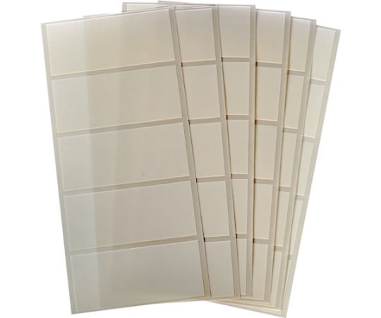 トラスコ中山 まゆ毛取りシール 70X30mm 100枚1組 ECS-7030 1袋(100枚入)