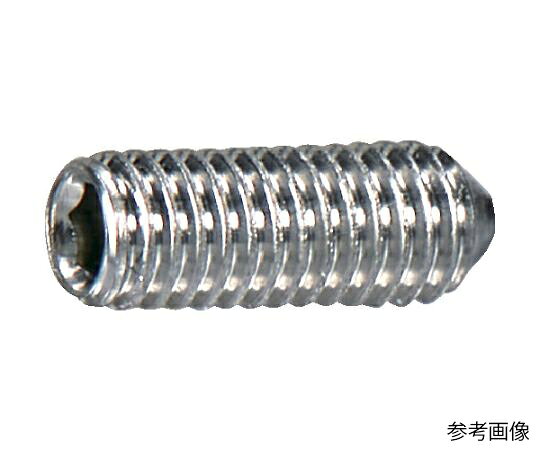 トラスコ中山 六角穴付止めねじ くぼみ先 ステンレス M4×12 20本入…