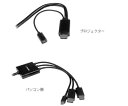 商品名:StarTech.com HDMI /DisplayPort /Mini DisplayPort - HDMI 変換アダプタケーブル 2m HDMI/ディスプレイポート/ミニディスプレイポート（オス）- HDMI（オス） 1個 DPMDPHD2HD●HDMI、DisplayPort、またはMini DisplayPort対応ノートパソコンをHDMIディスプレイ、またはプロジェクタに接続●コネクタA：DisplayPort（20ピン）●コネクタA：HDMI（19ピン）●コネクタA：Mini-DisplayPort（20ピン）●コネクタB：HDMI（19ピン）●コネクタタイプ：USBmicro-B（5ピン）●アダプタスタイル：ケーブルアダプタ●オーディオ：あり●コンバータタイプ：パッシブ●パッケージ数量：1●工場出荷時（パッケージ）重量：483g●ワイド画面サポート：あり●ケーブル長さ：2m●色：ブラック●製品幅：60mm●製品重量：225g●製品長さ：2m●製品高さ：15mm●保存温度：-10℃〜80℃●動作温度：0℃〜60℃●湿度：5％〜90％RH●パッケージ内容：2mmicro USB変換ケーブル オス/オス●パッケージ内容：DP/mDP/HDMI - HDMI 変換ケーブル（2m）●パッケージ内容：取扱説明書●電源：USB電源●コード番号：ZU200J7