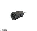Staubli ソケット 4MM PRESS-FIT BLK PK5 1セット(5個入) 1セット(5個入) 23.3160-21(4)