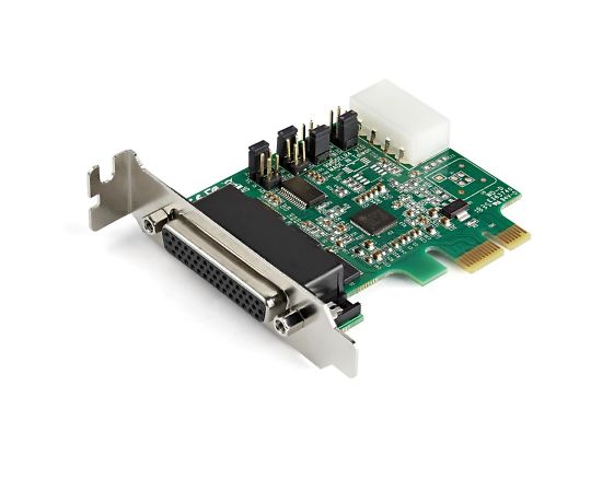 StarTech.com RS232シリアルアダプタカード 4ポート増設 - PCI Express x1対応/PCIe RS232シリアルホストコントローラカード/PCIe - シリアルDB9カード/16950 UART内蔵/ ロープロファイル拡張…