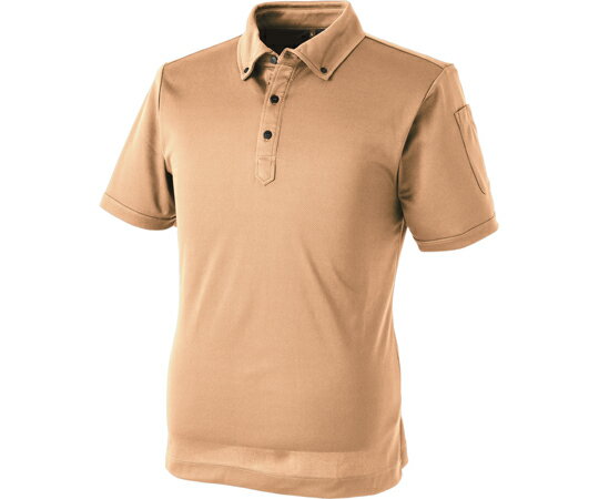 中国産業 パフォーマンス半袖ポロ カーキ SS 1個 #1111-08-SS