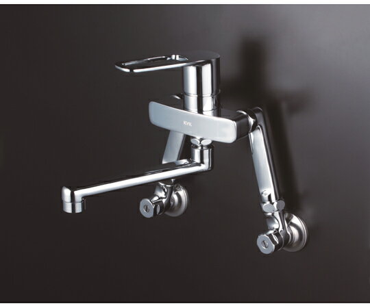 KVK シングル混合栓 ソケット150mm 1個 MSK110KELT