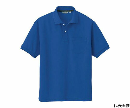 楽天Shop de clinic楽天市場店アイトス メンズ半袖ポロシャツ　ブルー　4L 1着 CL1000-003-4L