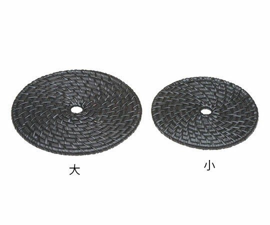 カンダ 黒染籐鍋敷小 1個