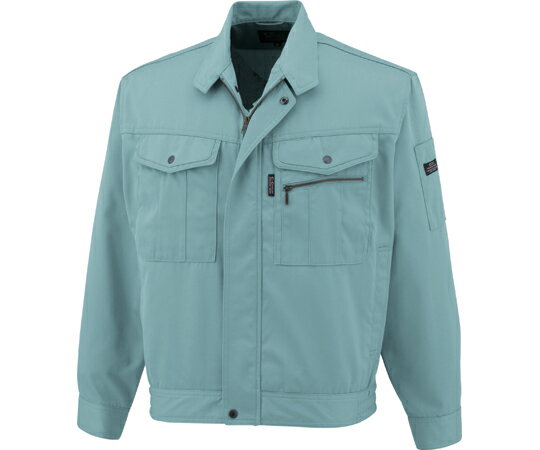 中国産業 長袖ブルゾン グリーン 6L 1個 #2408-30-6L