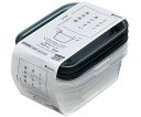イノマタ化学 楽ちん 角型180ml3P クリアーブラック 1セット(3個入) 1セット(3個入) #1840(4)