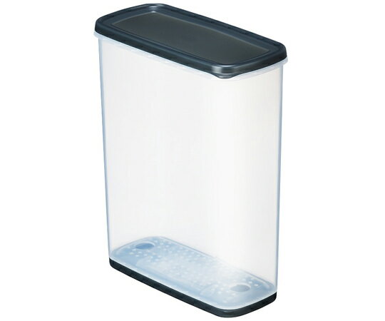 イノマタ化学 乾物ストッカー4.0 クリアーブラック 1個 #1214