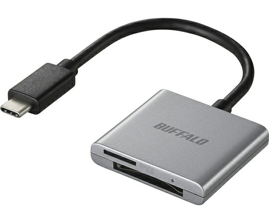 BUFFALO USB3.2 Gen1 Type-C ɥ꡼ SD/microSD С 1 BSCR110U3CSV