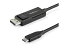 StarTech.com USB-C-DisplayPort 1.2 ֥/2m/4K60Hz/б/Thunderbolt 3ߴ/֥å 1 CDP2DP2MBD