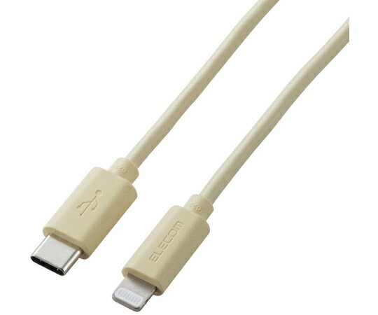 エレコム USB C-Lightningケーブル 1.0m イエロー 1本 U2C-APCL10YL