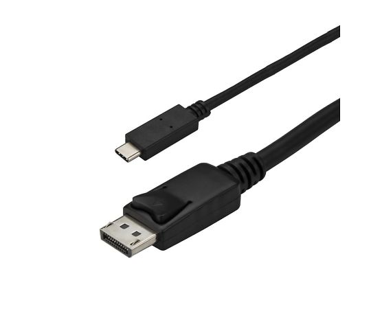 StarTech.com USB-C - DisplayPort 1.2Ѵ֥/3m/4K60Hz/HBR2б/USBC - DP Alt⡼/ǥץ쥤ץ֥/Thunderbolt 3ߴ/֥å 1 CDP2DPMM3MB