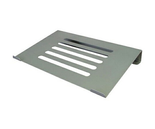 青木製作所 ノートPCスタンド 角度固定ワイド幅用 シルバー 1個 AME-NPC03S