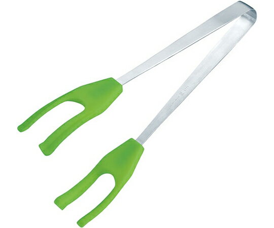 田辺金具 ふわっとトング ライムグリーン（ユーティリティトング） 1個