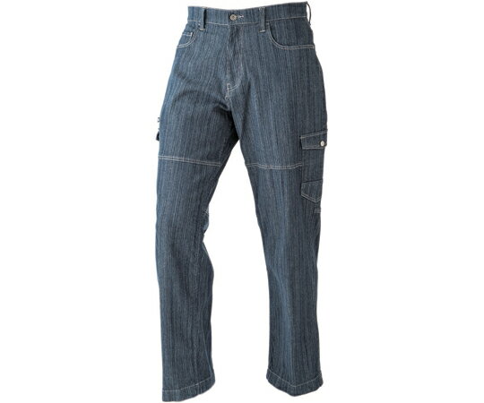 中国産業 ワイドカーゴパンツインディゴ6L 1個 #8676-17-6L