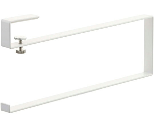 山崎実業 戸棚下キッチンペーパーホルダー プレート ホワイト 1個 2440