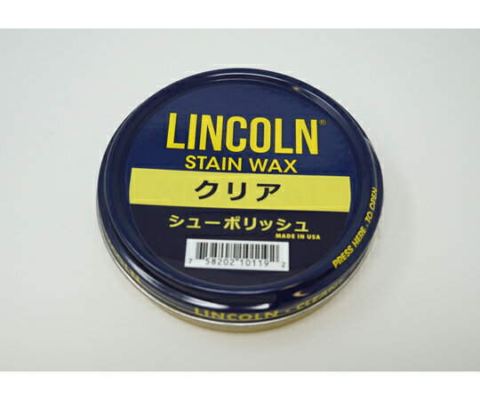 リッチボンド LINCOLN（リンカーン) シューポリッシュ クリア 60g 1個