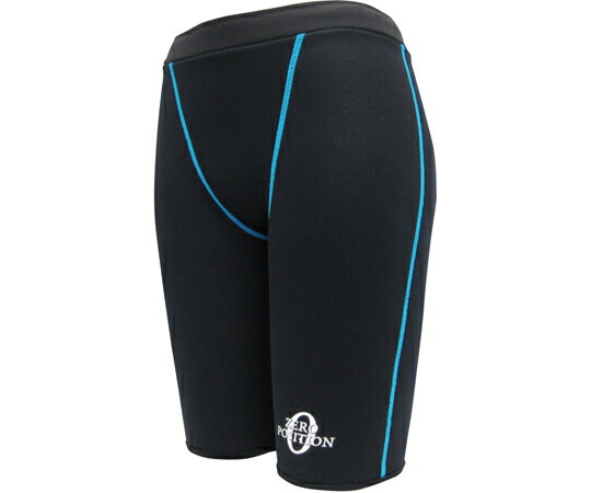 山本化学工業 ゼロポジションマスターズ 1mm O ブラック / ターコイズ 1着 ZPMT1-BK-TB