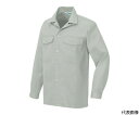 アイトス 長袖シャツ(薄地)(男女兼用) アース M 1着 RS406-025-M(4)