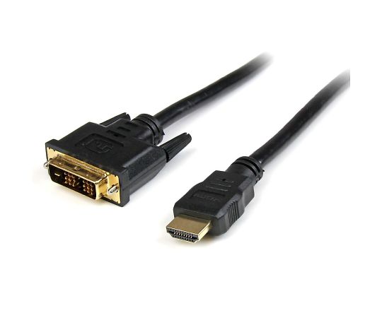 StarTech.com HDMI - DVI-D変換ケーブル 0.5m オス/オス 1個 HDDVIMM50CM