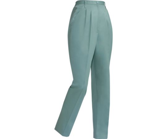 ジーベック レディススラックス グリーン サイズ7 1本 9104-60-7