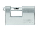 ABUS カンヌキ式シリンダー南京錠 幅90mm 1個 TITALIUM 98TI/90(4)