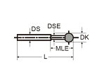 東京精密 M5 極小径ボールスタイラス(HSS用)(超硬シャフト、ルビーボール) 全長15.8mm 1個 600341-8453-000【大型商品の為代引不可】(4)