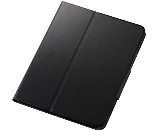 エレコム iPad　Air　10.9インチ（第4世代/2020年モデル）用レザーケース　手帳型　2アングル　スリープ対応　薄型　ブラック 1個 TB-A20MWVFUBK