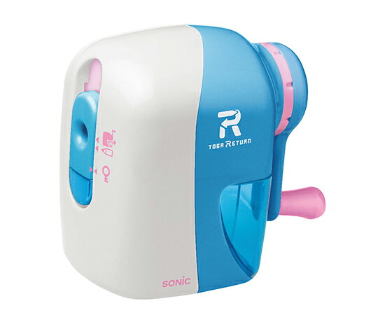 ソニック トガリターン　手動鉛筆削り　ホワイト 1個 EK-7022-W