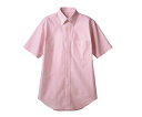 住商モンブラン シャツ　兼用　半袖　ピンク　5L 1枚 CX2504-5