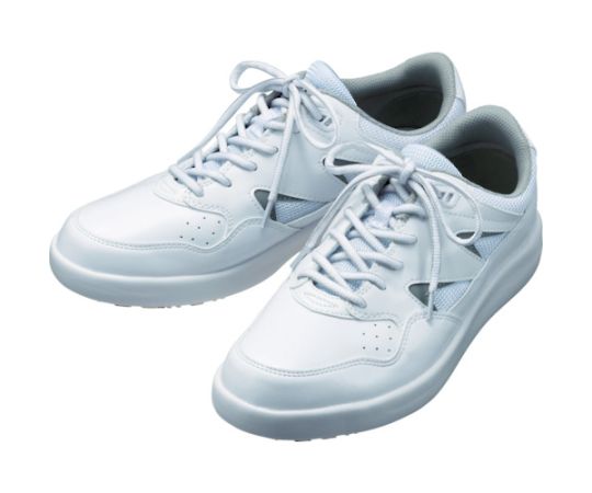 ミドリ安全 超耐滑軽量作業靴 ハイグリップ ホワイト 26.0cm 1足 H710N-W-26.0