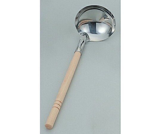 タケコシ 18-0 木柄レードル穴無 1個 No.162