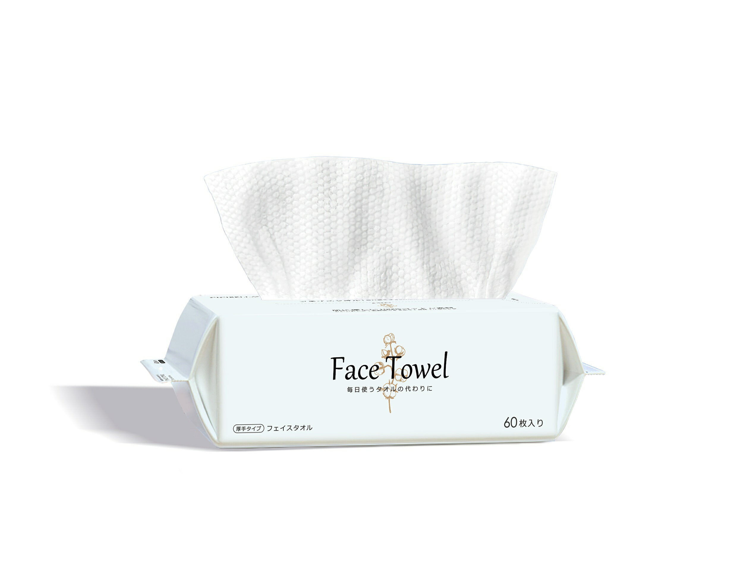 La Bella CICIBELLA フェイスタオル 60枚入 1袋(60枚入)