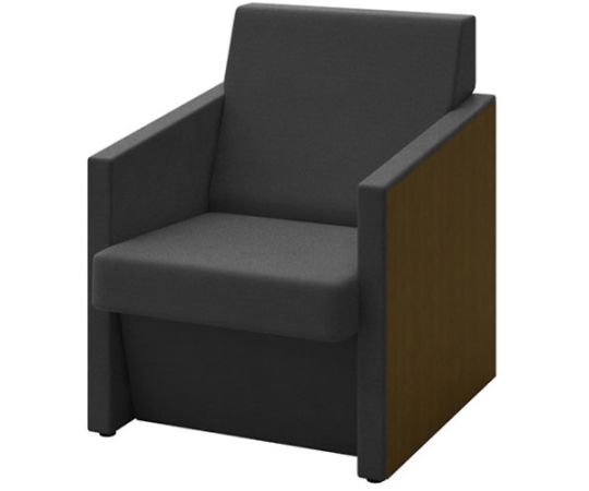 ナイキ（NAIKI） 応接セット 1台 ZRE168SFW5-BK【大型商品の為代引不可】