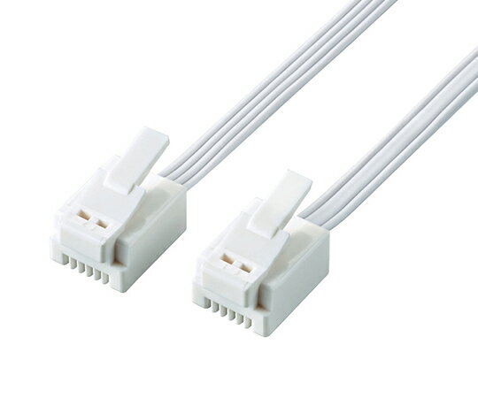 エレコム ツメ折れ防止モジュラーケーブル 10m 1個 MJ-T10WH