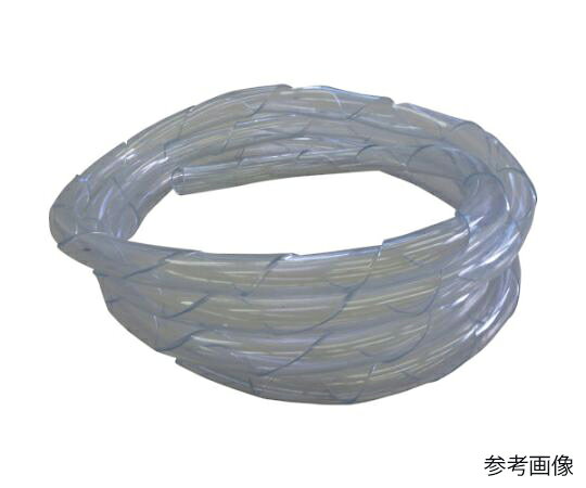 中村工業 ワイヤロープ用クッションカバー　くるっと　クリア　5M 1本 C12-5【大型商品の為代引不可】