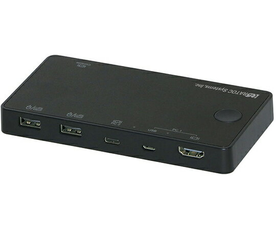 ラトックシステム 4K　HDMI/USBキーボード・マウス　パソコン切替器（USB-C/Aパソコン対応） 1個 RS-24..