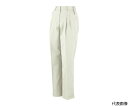 CO-COS レディース夏スラックスH-194 5 アイボリー4L 1本 H-194-5-4L