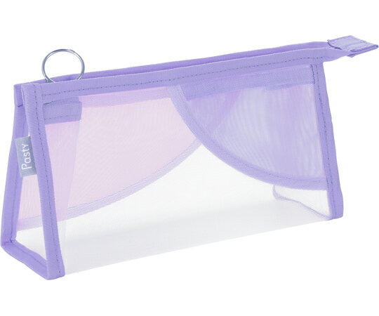 プラス Pasty ペンケース マチ付タイプ パープル 1個 FL-210CA