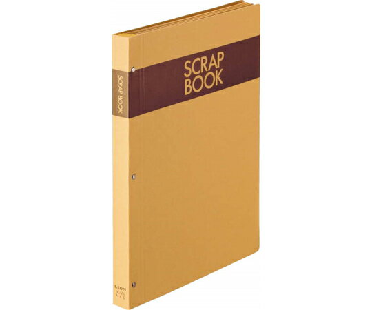 ライオン事務器 スクラップブック　クラフト 1冊 No.550