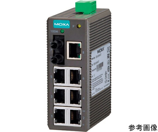 アイ・ビー・エス・ジャパン MOXA　産業用アンマネージドイーサネットスイッチ（樹脂筐体） 1個 EDS-208-M-SC