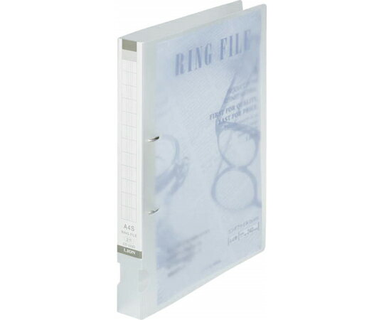 ライオン事務器 PPリングファイル　透明 1冊 CS-223D